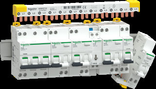 FELLER SA ET SCHNEIDER ELECTRIC: NOUVEAUX PEIGNES ET APPAREILS MODULAIRES DE LA SÉRIE CLARIO IC40